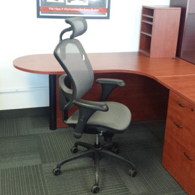 headrest chair mesh office furniture used minneapolis st. paul