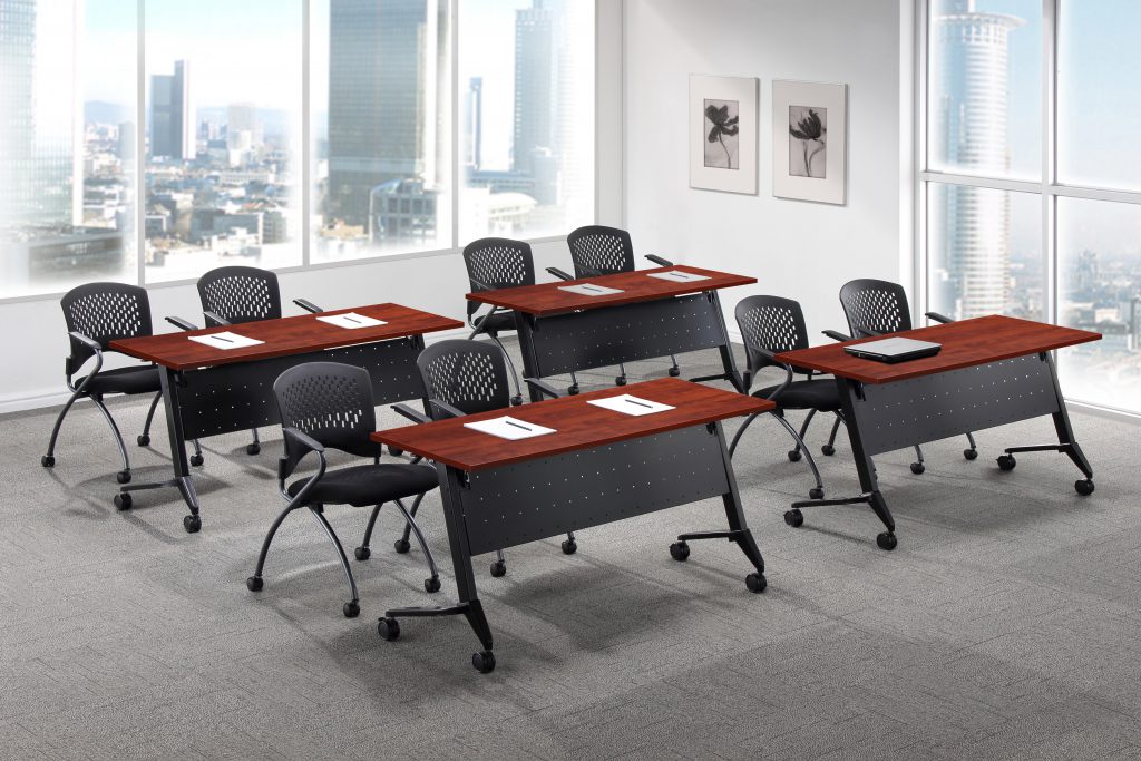 Flip Top Training Tables - Office Liquidators