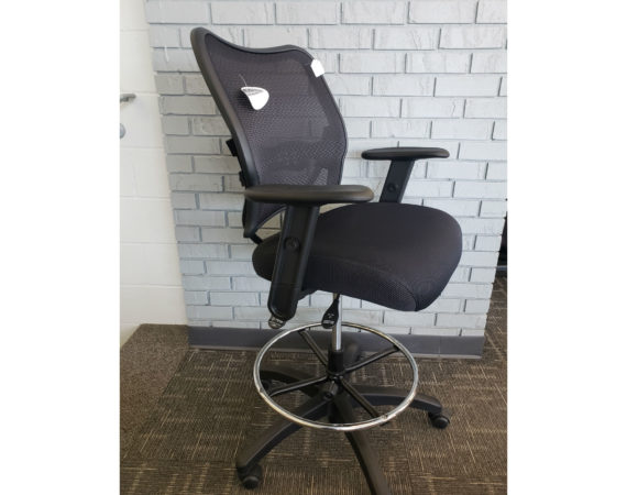 Sit to stand mesh back adjuster chair