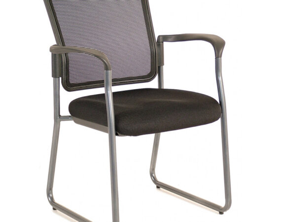 Sleek Series Mesh Back Guest Chair